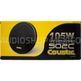 Bocinas Coaxiales Coustic 502C 105 Watts 5.25 Pulgadas 4 Ohms 2 Vías - Audioshop México lo mejor en Car Audio en México -  Coustic