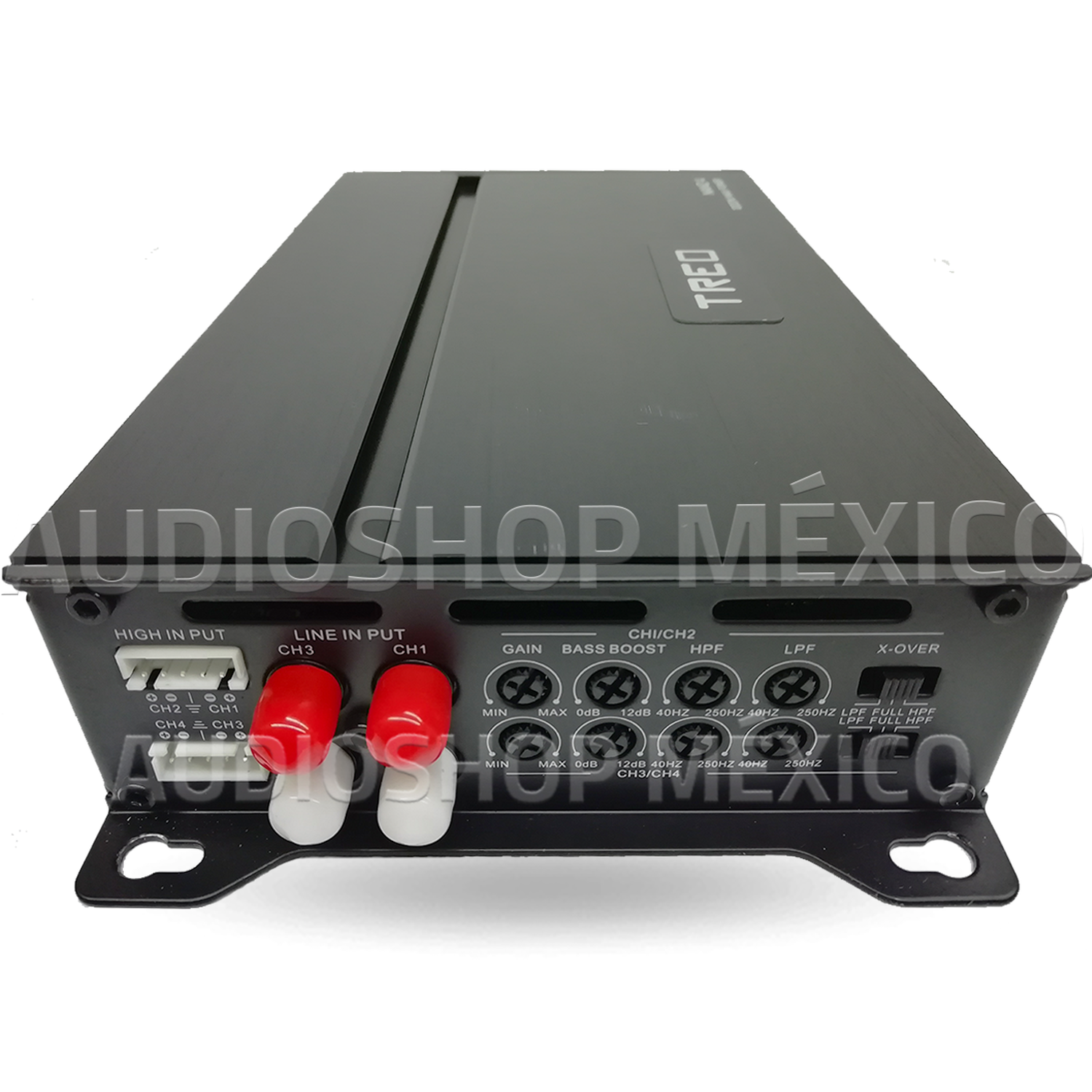 Amplificador 4 Canales Treo NANO4 1000 Watts Clase D Openshow SPL