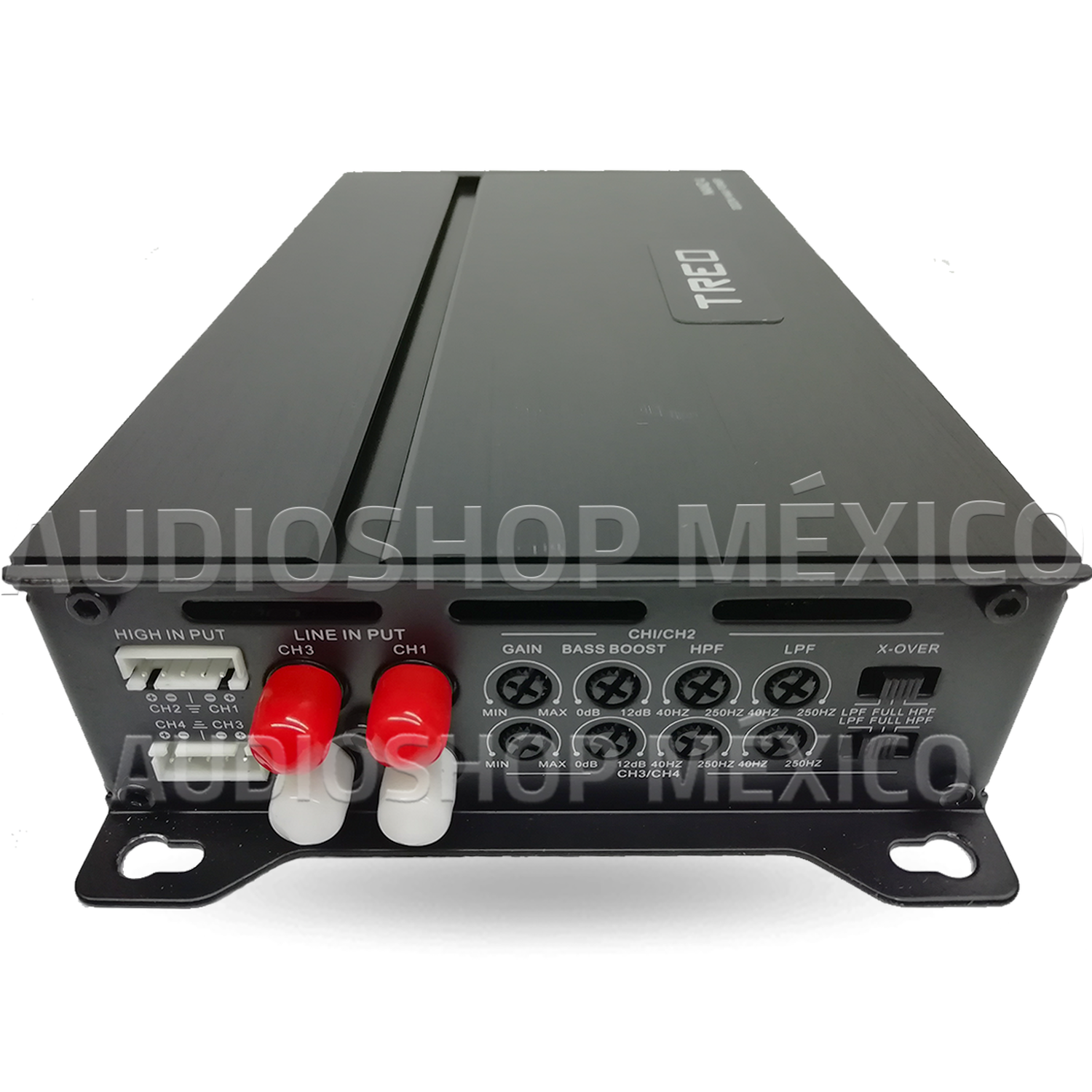 Amplificador 4 Canales Treo NANO4 1000 Watts Clase D Openshow SPL –  Audioshop México lo mejor en Car Audio en México