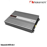 Amplificador 4 Canales para automóvil Nakamichi NKTA60.4 1500 Watts 60Wx4 4 Ohms Clase A/B - Audioshop México lo mejor en Car Audio en México -  Nakamichi