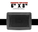 Subwoofer Amplificado Euphoria Audio EPS68 500 Watts 6x8 Pulgadas 4 Ohms con Control Remoto - Audioshop México lo mejor en Car Audio en México -  Euphoria Audio