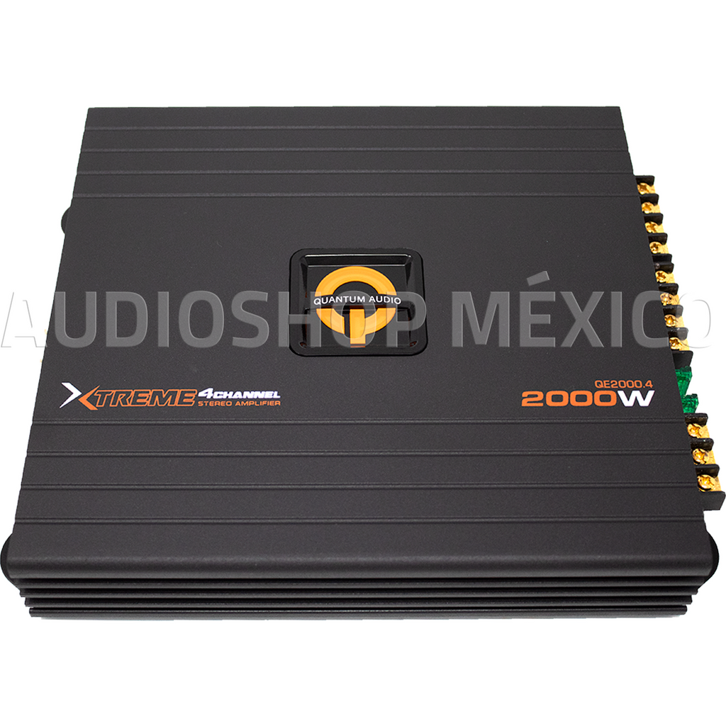 Amplificador 4 Canales Quantum Audio QE2000.4 2000 Watts Clase AB