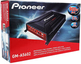 Amplificador 2 Canales Pioneer GM-A5602 900 Watts Clase AB - Audioshop México lo mejor en Car Audio en México -  Pioneer