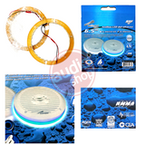 Anillos LED marinos para bocinas coaxiales Audiopipe NL-RI6550 BL 6.5 Pulgadas - Audioshop México lo mejor en Car Audio en México -  Audiopipe