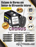 Alarma Universal Extreme Cronos Con Sensor De Ultrasonido Interno Luz Interior - Audioshop México lo mejor en Car Audio en México -  Extreme