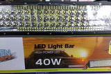 Barra LED 134 Leds Lumen LM-4160 40 Watts 11.5 Pulgadas 3200 lm A prueba de agua - Audioshop México lo mejor en Car Audio en México -  Lumen