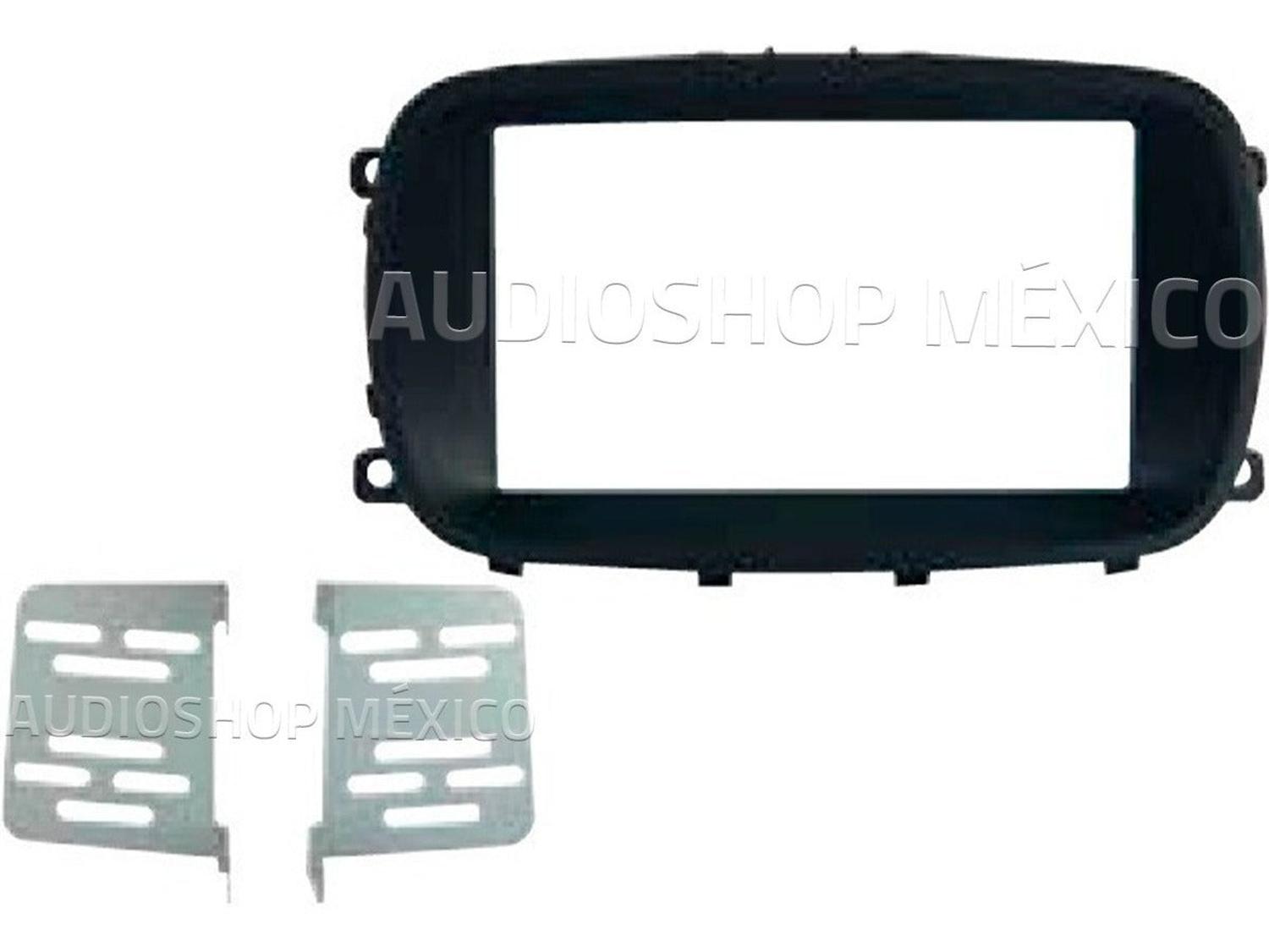 Frente Base Autoestéreo 2 DIN HF Audio Hf-0323dd Para Fiat 500x 2015-2020 - Audioshop México lo mejor en Car Audio en México -  HF Audio