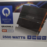 Amplificador Monoblock Quantum QEA2500.1 2500 Watts Clase D 1 Ohm - Audioshop México lo mejor en Car Audio en México -  Quantum