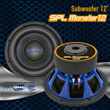 Subwoofer para Competencias Audio Labs SPLMONSTER12 2800 Watts 12 Pulgadas 4 + 4 Ohms Open Show Dobl - Audioshop México lo mejor en Car Audio en México -  Audio Labs