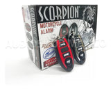 Alarma para Motocicleta Scorpion MC-1000 MT80N Impermeable Anti-robo 6 Tonos con Sirena