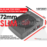 Subwoofer Amplificado Nakamichi Nbf08a 1000 Watts 8 Pulgadas 4 Ohms - Audioshop México lo mejor en Car Audio en México -  Nakamichi