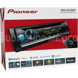 Autoestéreo 1 DIN Pioneer DEH-S5100BT USB Bluetooth CD AUX Spotify Pandora - Audioshop México lo mejor en Car Audio en México -  Pioneer