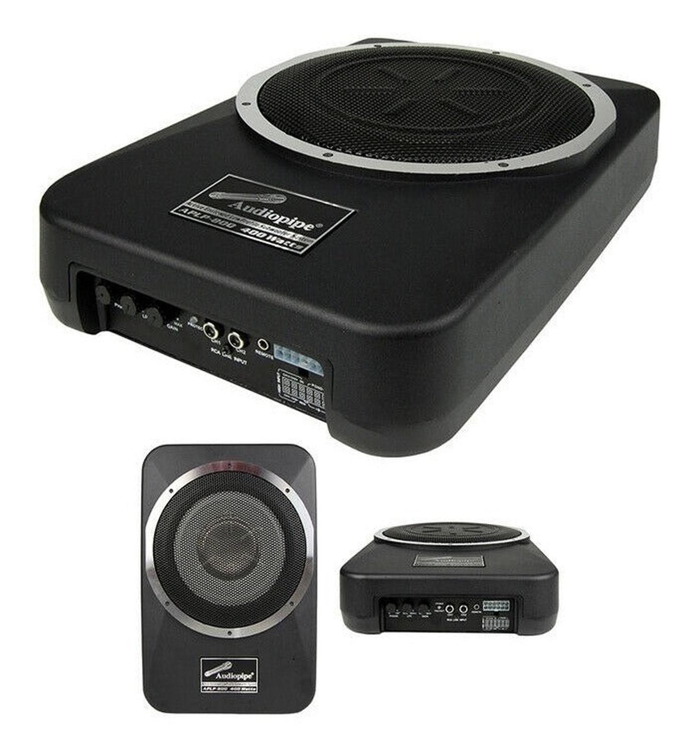 Subwoofer Amplificado Plano Audiopipe Aplp-800 400 Watts 8 Pulgadas - Audioshop México lo mejor en Car Audio en México -  Audiopipe
