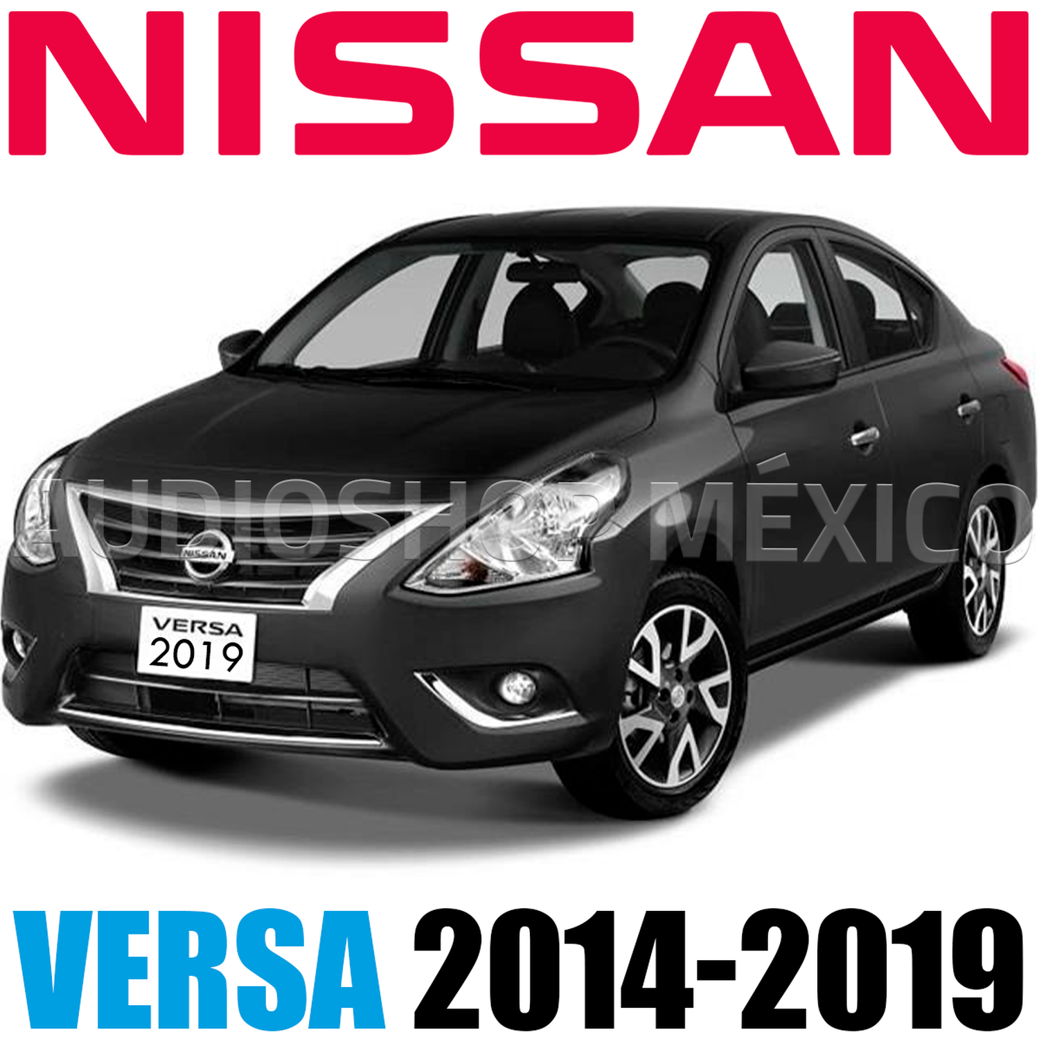 Frente Autoestereo 2 DIN HF Audio Hf-0756ddw Nissan Frontier Versa Navara 2014-2019 - Audioshop México lo mejor en Car Audio en México -  HF Audio