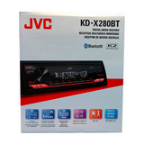 Autoestéreo 1 DIN JVC KD-X280BT Bluetooth USB AUX App Control - Audioshop México lo mejor en Car Audio en México -  JVC