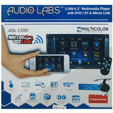 Autoestéreo Pantalla 2 DIN Audio Labs Adl-1500 6.2 Pulgadas Mirror Link BT DVD TV MP3 - Audioshop México lo mejor en Car Audio en México -  Audio Labs