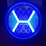 LED de Trabajo Redondo DRL Azul de 24 LEDS + 15 SMD Lumen ATV LM-5029B 29 Watts 4.5 Pulgadas 3000 Lúmenes 6000k A prueba de agua - Audioshop México lo mejor en Car Audio en México -  Lumen