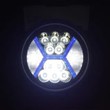 LED de Trabajo Redondo DRL Azul de 24 LEDS + 15 SMD Lumen ATV LM-5029B 29 Watts 4.5 Pulgadas 3000 Lúmenes 6000k A prueba de agua - Audioshop México lo mejor en Car Audio en México -  Lumen