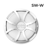 Rejilla Marina para Subwoofer Marino REVO Wet Sounds REVO 10 SW-W GRILLE 10 Pulgadas Color Blanco