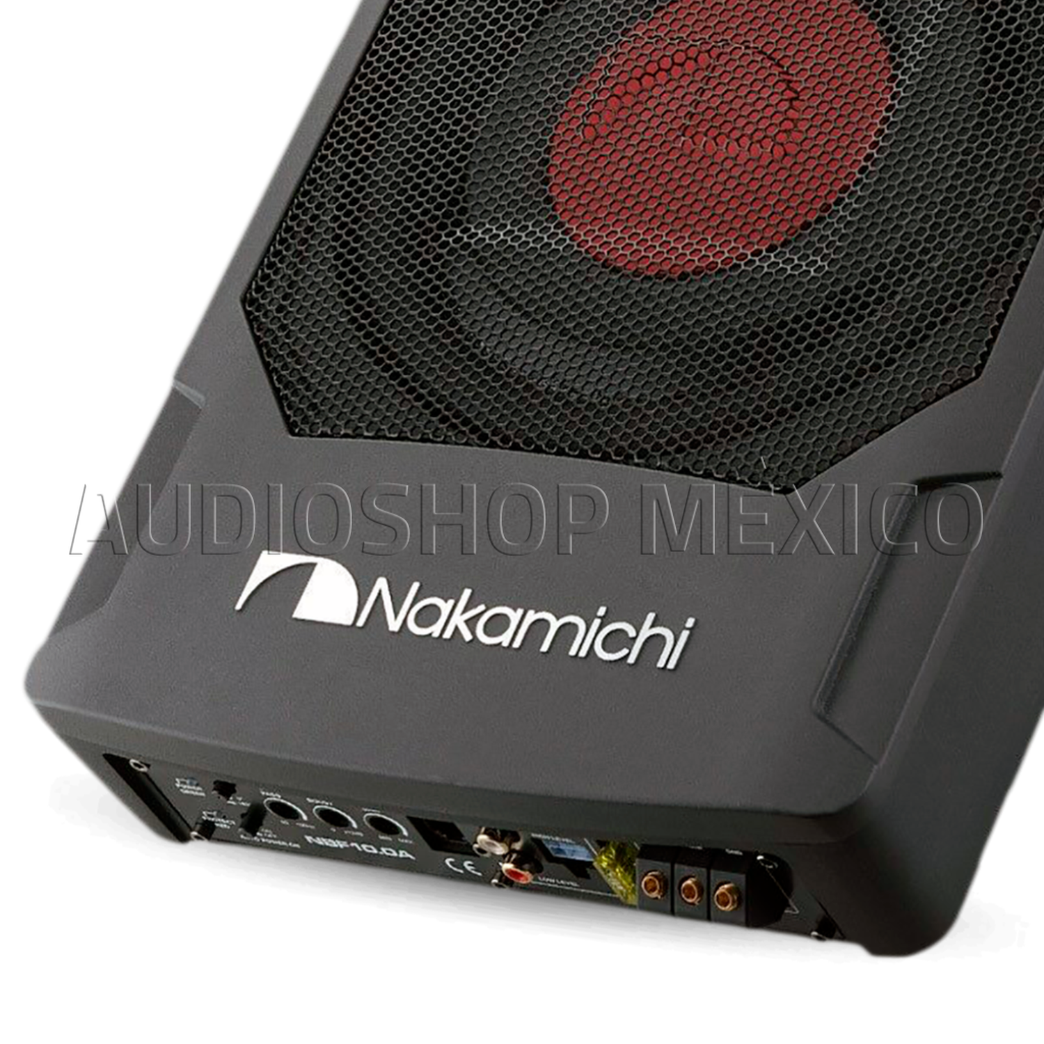 Subwoofer Amplificado Plano Nakamichi NBF10.0A 1500 Watts 10 Pulgadas 2 Ohms con Controlador de Bajo - Audioshop México lo mejor en Car Audio en México -  Nakamichi