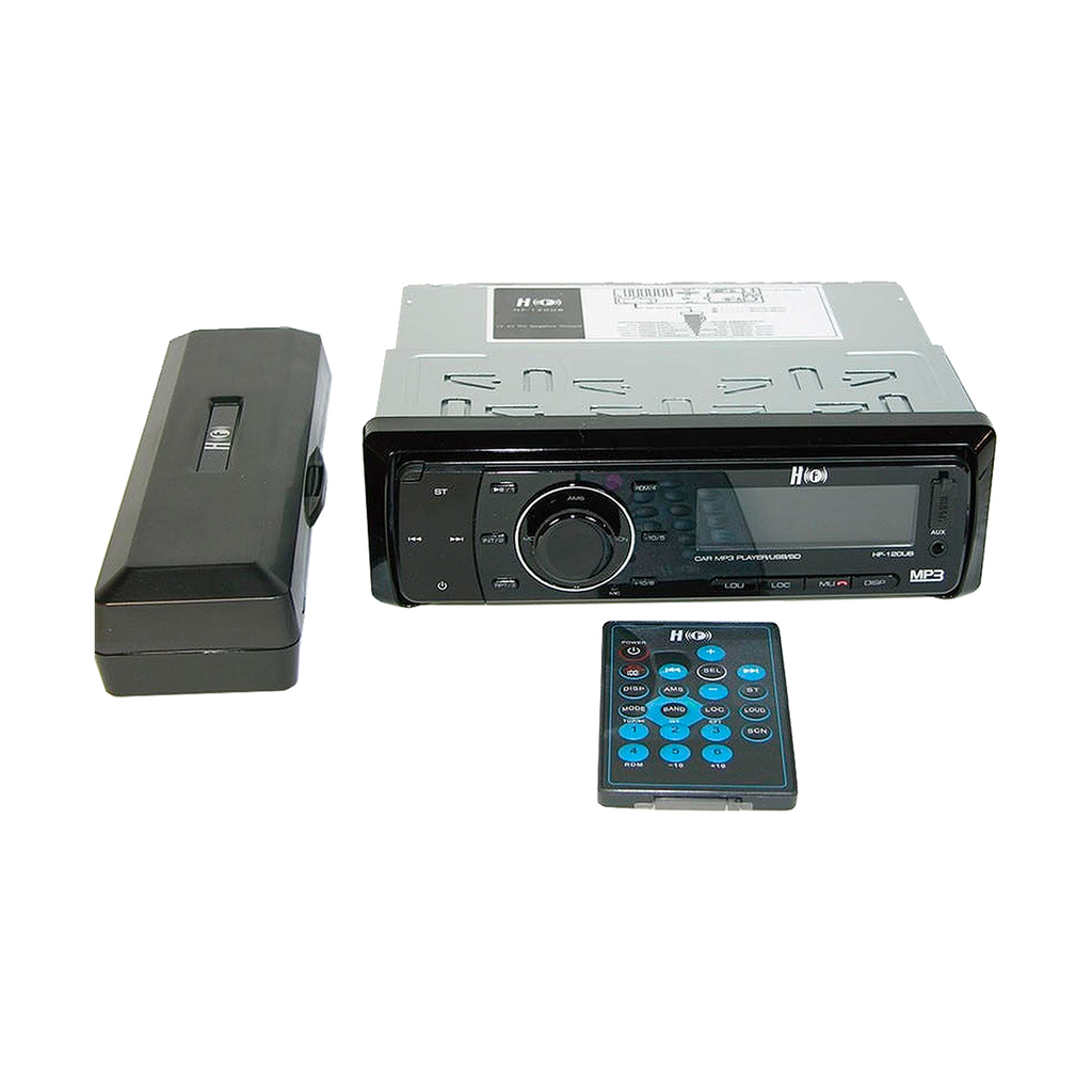 Autoestéreo HF Audio HF-120UB con Bluetooth, USB, AUX 1 Din – Audioshop ...