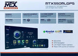 Pantalla Multimedia 2 DIN MTX Audio MTX550MLGPS Mirror Link GPS Bluetooth - Audioshop México lo mejor en Car Audio en México -  MTX Audio