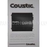 Amplificador Monoblock Coustic 1000C1 1000 Watts Clase AB 4 Ohms Open Show - Audioshop México lo mejor en Car Audio en México -  Coustic