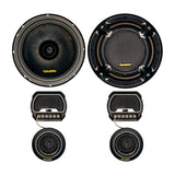 Set De Medios Profesional Coustic Pro-65.2c 500 Watts 6.5 Pulgadas 2 Vias