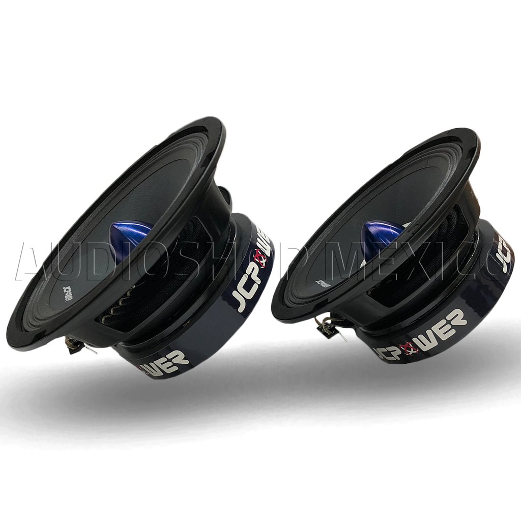 Jc Power Rps65m Set de Medios Rangos Jc Power P65M 600 Watts 6.5 Openshow Spl + Driver ...