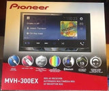 Autoestéreo 2 DIN Pioneer MVH-300EX 7" Bluetooth Manos libres Android iOS USB Entrada para cámara - Audioshop México lo mejor en Car Audio en México -  Pioneer