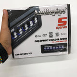 Ecualizador Gráfico para Moto 5 Bandas Audiopipe EQ-57MOTO con Salidas RCA de 7 Volts - Audioshop México lo mejor en Car Audio en México -  Audiopipe