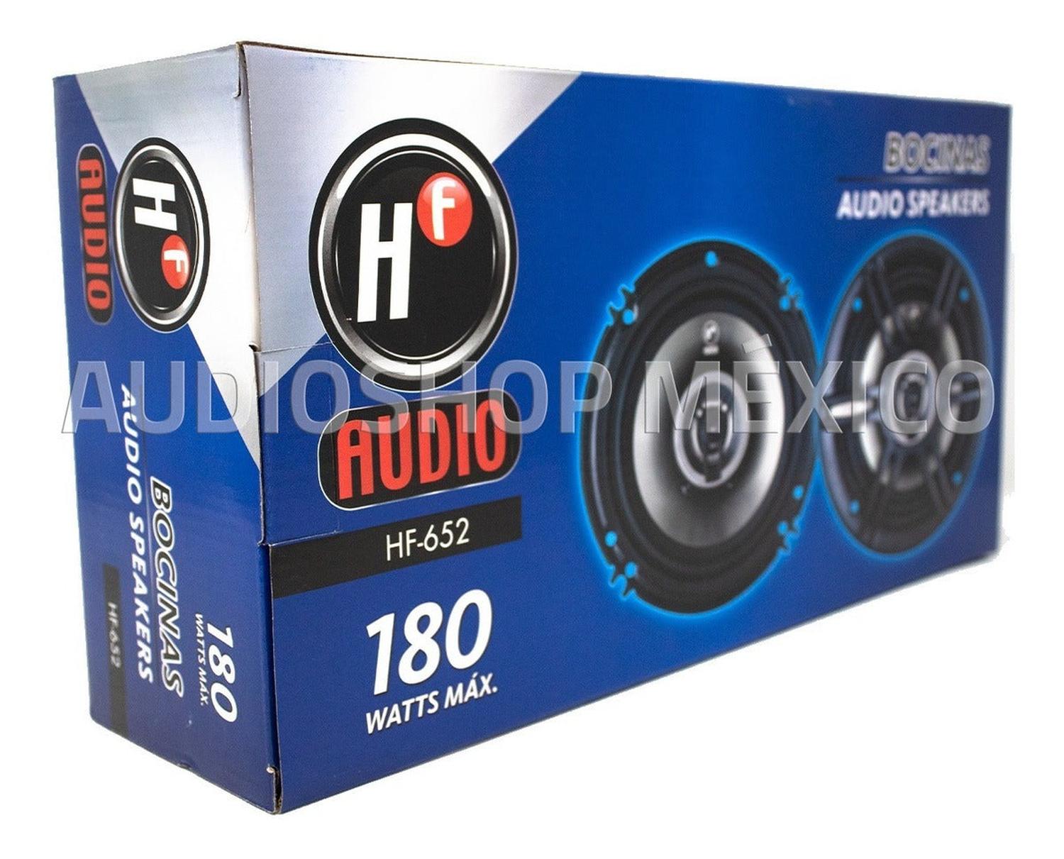 Paquete Estéreo, 2 Bocinas de 6.5" Pulgadas y 2 Bocinas de 6x9 Pulgadas HF Audio HF-PKD120UB - Audioshop México lo mejor en Car Audio en México -  HF Audio