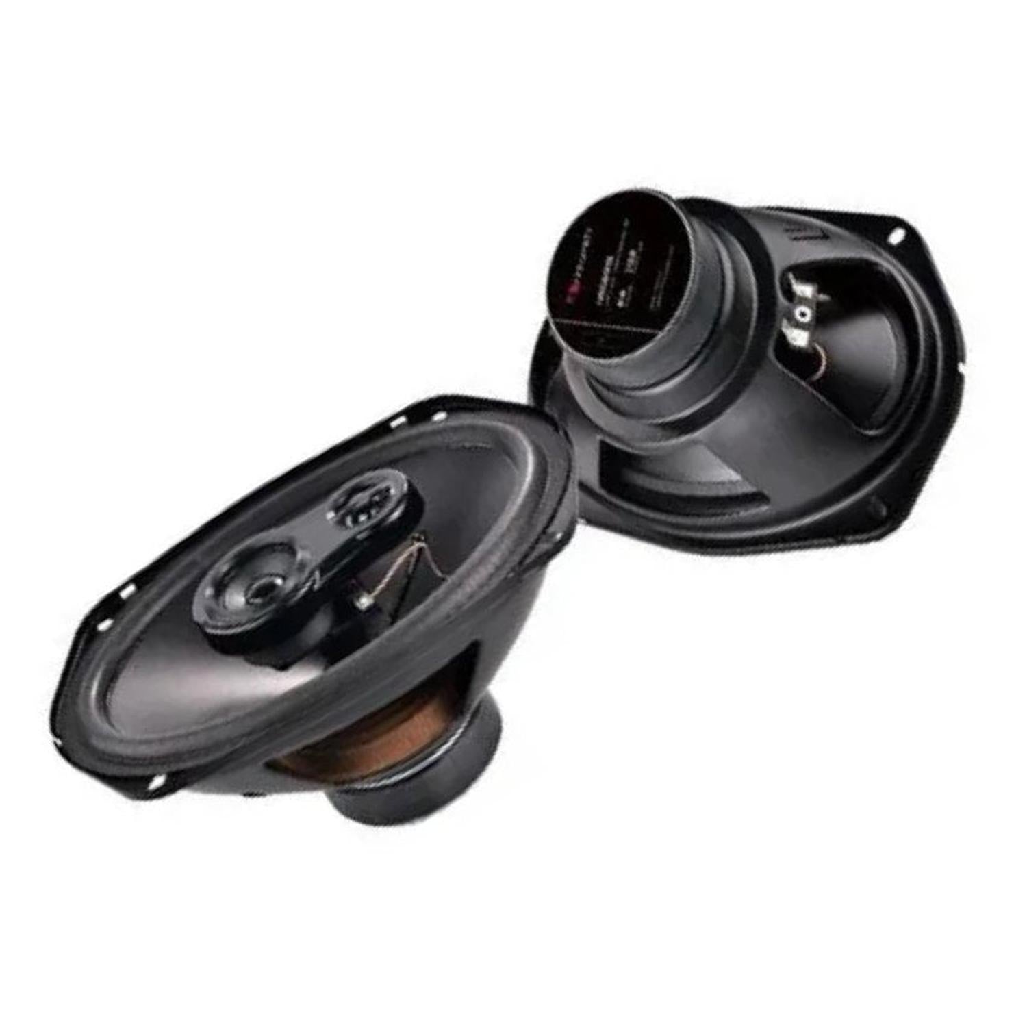 Hertz CX 690 – Coppia di altoparlanti coassiali ellittici 3 vie da 6x9 per auto, 300W di potenza di picco, cono in polipropilene e tweeter in PEI Hertz CX 690 – Coppia di altoparlanti coassiali ellittici 3 vie da 6x9 per auto, 300W di potenza di picco, cono in polipropilene e tweeter in PEI