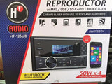 Autoestéreo 2 DIN HF Audio HF-125UB con Bluetooth, USB, AUX y Radio AM/FM - Audioshop México lo mejor en Car Audio en México -  HF Audio