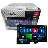 Autoestéreo Pantalla 2 DIN 6.2 Pulgadas Treo TREOMLTV 50 Watts Bluetooth USB con Cámara de Reversa T