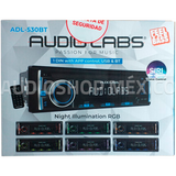 Estéreo 1 DIN Audio Labs ADL-530BT con APP, USB y Bluetooth Control Remoto Iluminación RGB Android i - Audioshop México lo mejor en Car Audio en México -  Audio Labs