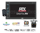 Autoestéreo 2 DIN MTX Audio MTX600MLTV Usb Dvd Bluethooth Tv Digital Mirrorlink - Audioshop México lo mejor en Car Audio en México -  MTX Audio