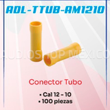 Conector Tubo Amarillo Audio Labs ADL-TTUB-AM1210 Calibres 12-10 (Bolsa con 100 piezas) - Audioshop México lo mejor en Car Audio en México -  Audio Labs