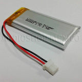 3-Pack de Baterías Recargables De Litio Para Dron, GPS, Juguetes Y Mas 3.7v Typhon 602633 1000mAh