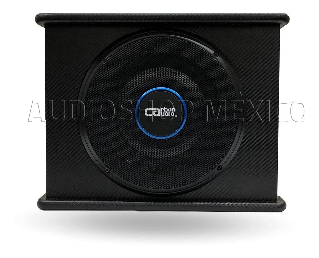 Cajón Amplificado 10 Pulgadas Carbon CA-BX208010ET 800 W Tipo Maletero - Audioshop México lo mejor en Car Audio en México -  Audioshop México