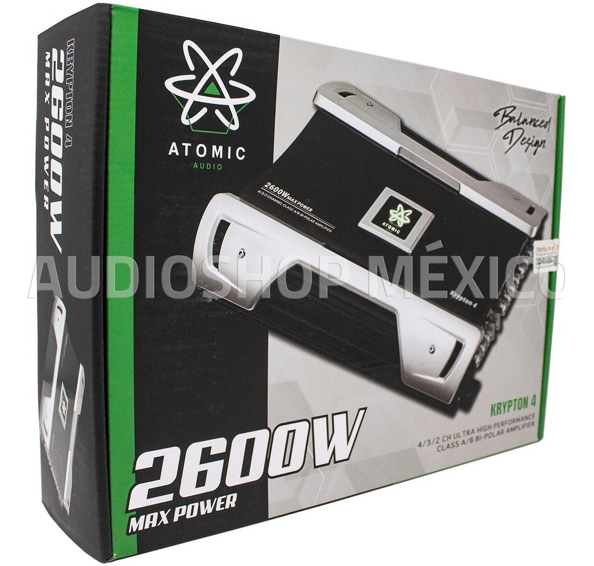 Set De Medios Atomic Audio Titanium65sq + Proton65pro + Amplificador Krypton4 - Audioshop México lo mejor en Car Audio en México -  Atomic Audio