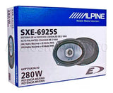 Bocinas Coaxiales con Tweeter Alpine SXE-6925S 280 Watts 6x9 Pulgadas 4 Ohms 2 Vías - Audioshop México lo mejor en Car Audio en México -  Alpine