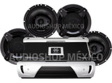 Amplificador 4 Canales + 4 Bocinas 6.5 Pulgadas Atomic Audio - Audioshop México lo mejor en Car Audio en México -  Atomic Audio