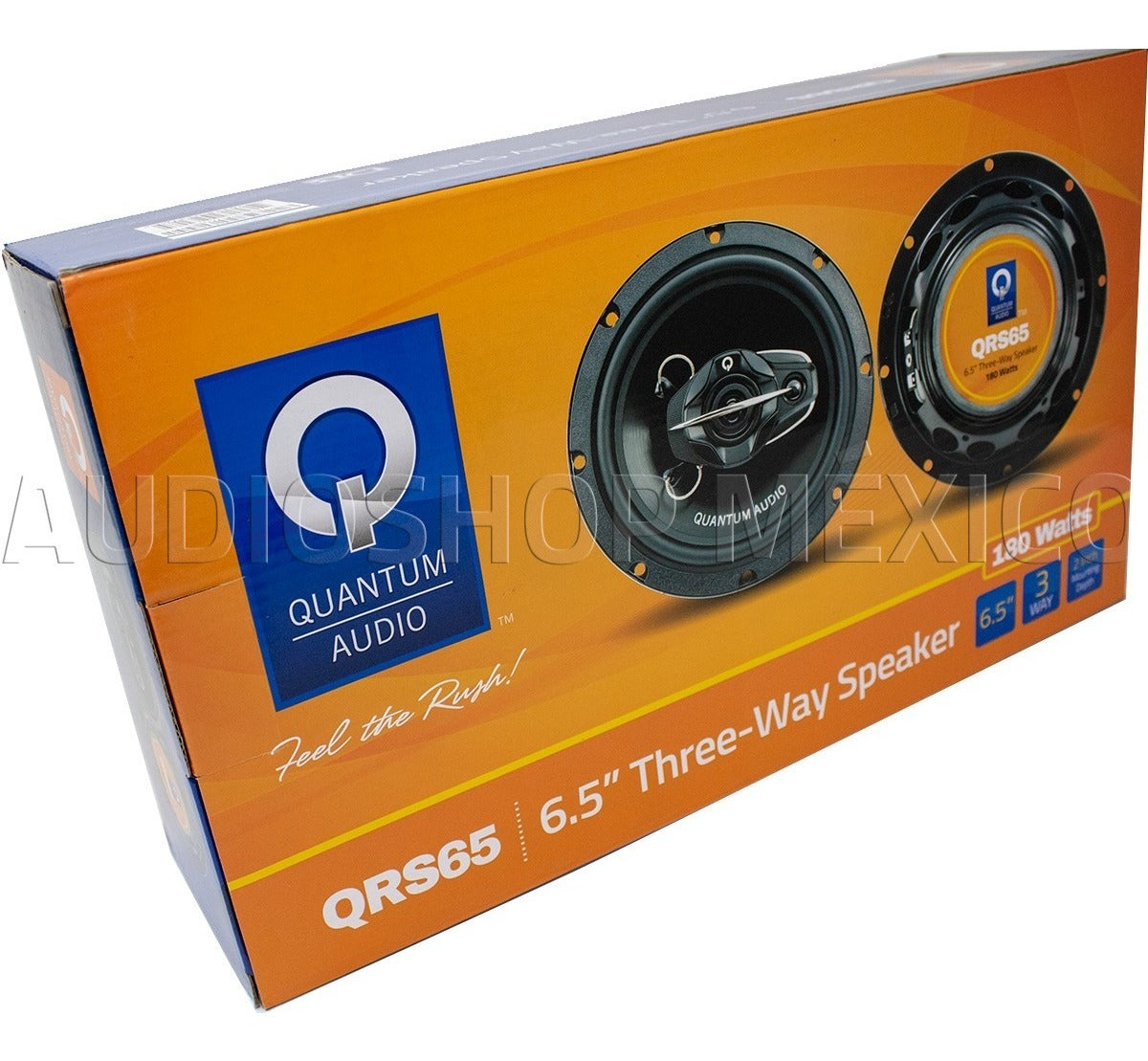 Par de Bocinas Quantum Audio QRS65 180 Watts 6.5 Pulgadas 3 Vías - Audioshop México lo mejor en Car Audio en México -  Pioneer