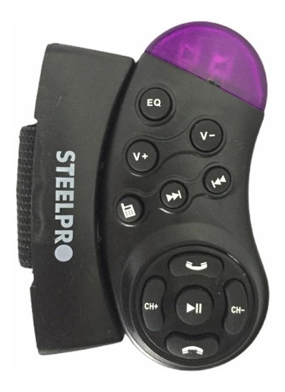 Autoestéreo Pantalla 2 DIN Steelpro CARBON-72MP Bluetooth Control Remoto Cámara de Reversa - Audioshop México lo mejor en Car Audio en México -  Steelpro