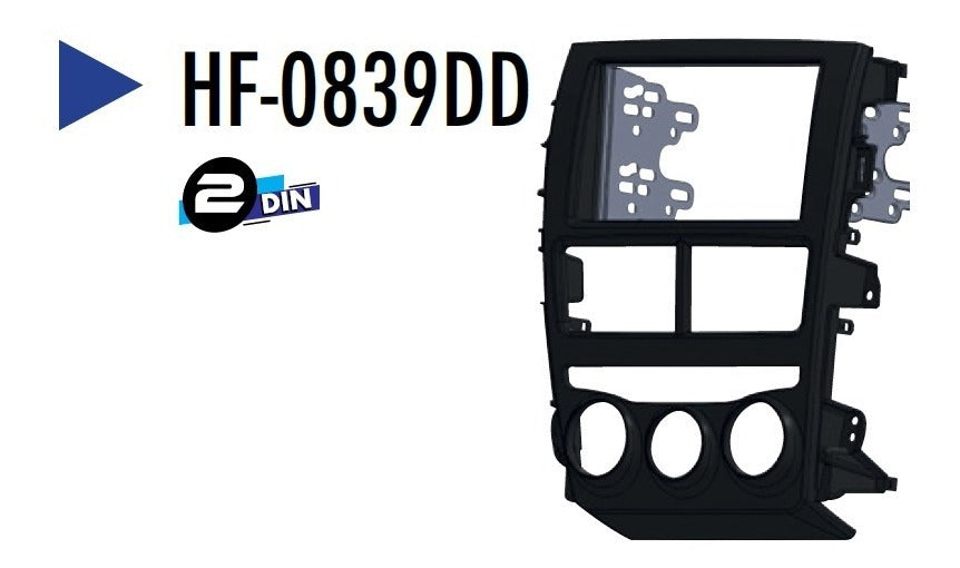 Base Frente Adaptador Toyota Yaris 17-19 Hf0839dd - Audioshop México lo mejor en Car Audio en México -  HF Audio
