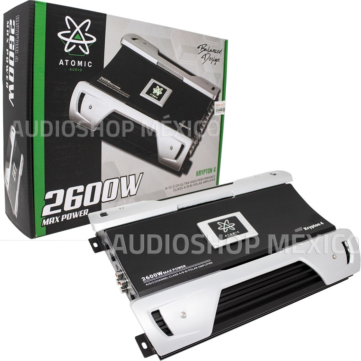 Set De Medios Atomic Audio Titanium65sq + Proton65pro + Amplificador Krypton4 - Audioshop México lo mejor en Car Audio en México -  Atomic Audio