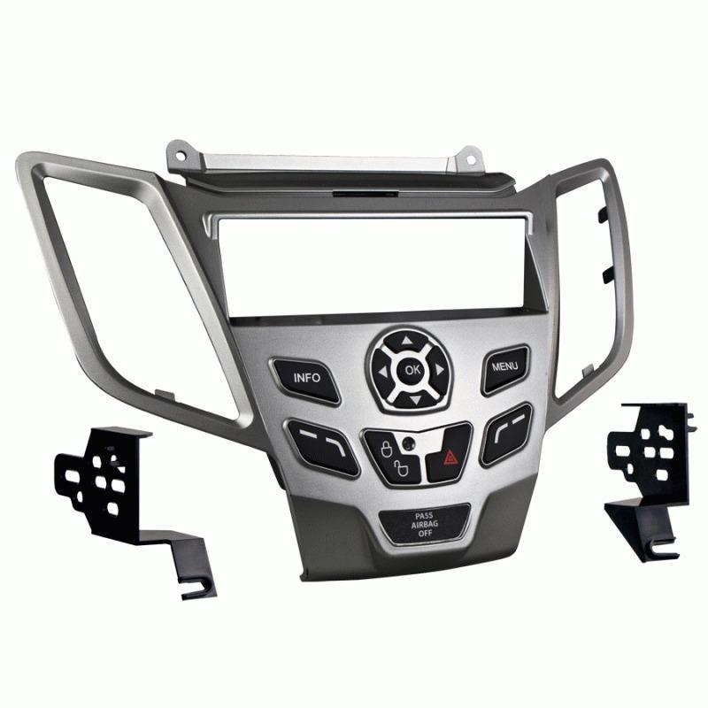 Frente Base Autoestéreo 1 DIN HF Audio HF-0594B Ford Fiesta 2011-2018 Color Negro - Audioshop México lo mejor en Car Audio en México -  HF Audio