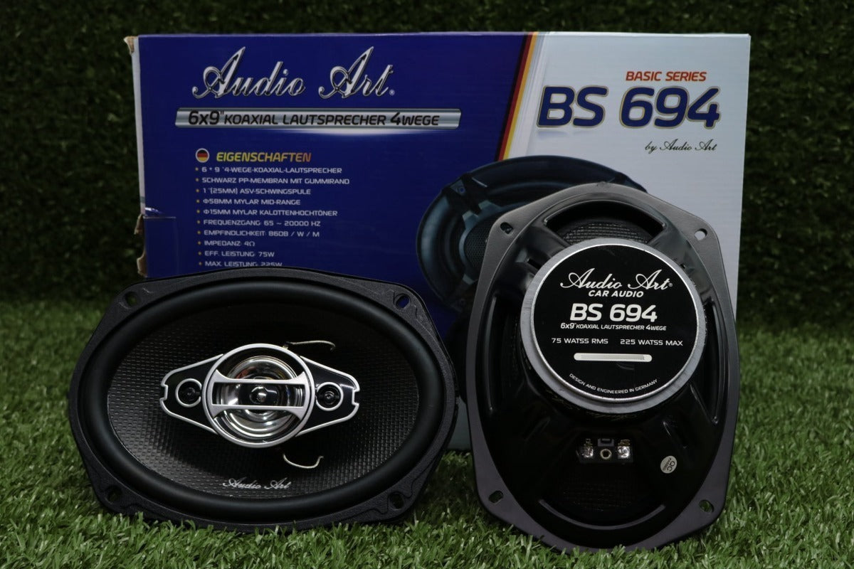 Bocinas Medios Rangos Coaxiales Audio Art BS 694 225 Watts 6x9 Pulgadas 4 Vías - Audioshop México lo mejor en Car Audio en México -  Audio Art
