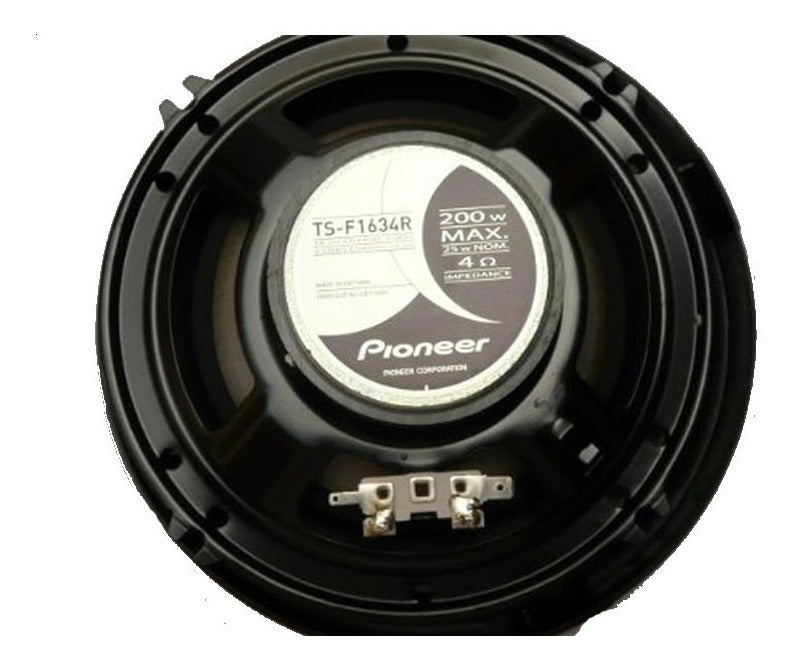 Bocinas Pioneer TS-F1634R 200 Watts 6.5 Pulgadas 25 Watts RMS 2 Vías - Audioshop México lo mejor en Car Audio en México -  Pioneer